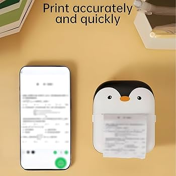 Pocket Inkless Mini Printer - Thermal Portable Bluetooth Wireless Mini Printer