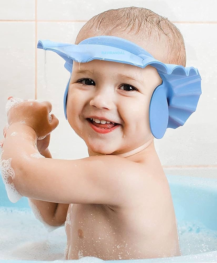 Gentle Baby Shower Cap for Happy Bath Time