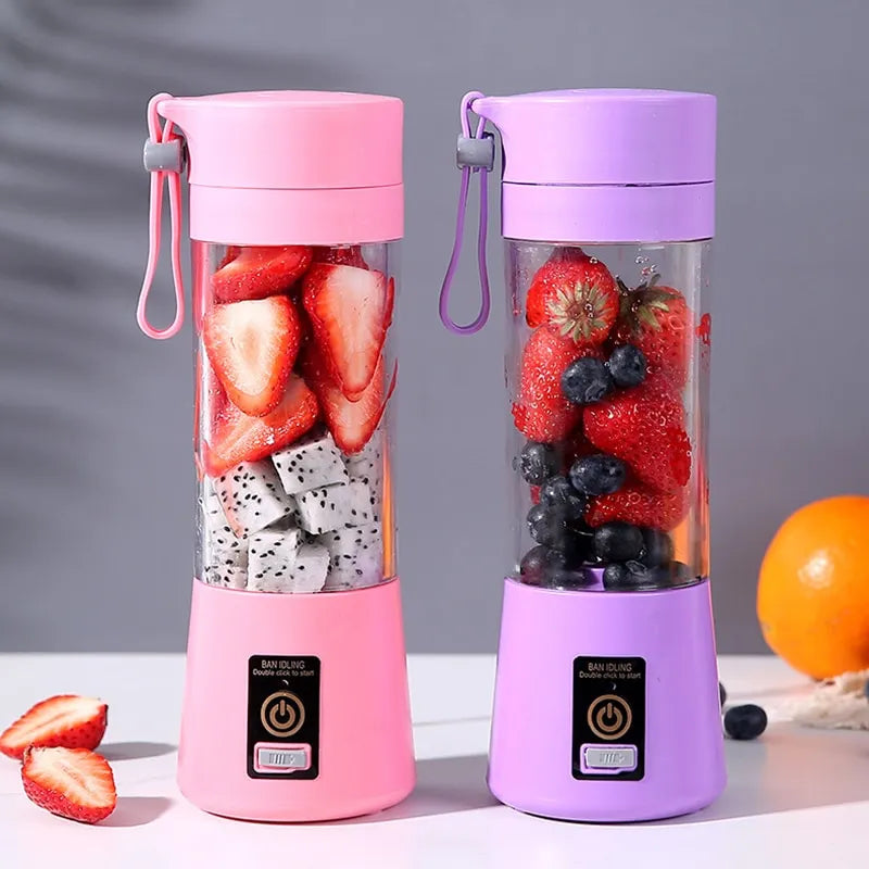Portable and Rechargeable Battery Juice Blender