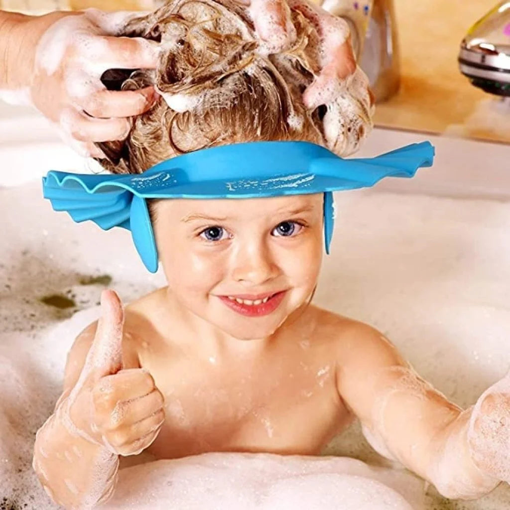 Gentle Baby Shower Cap for Happy Bath Time