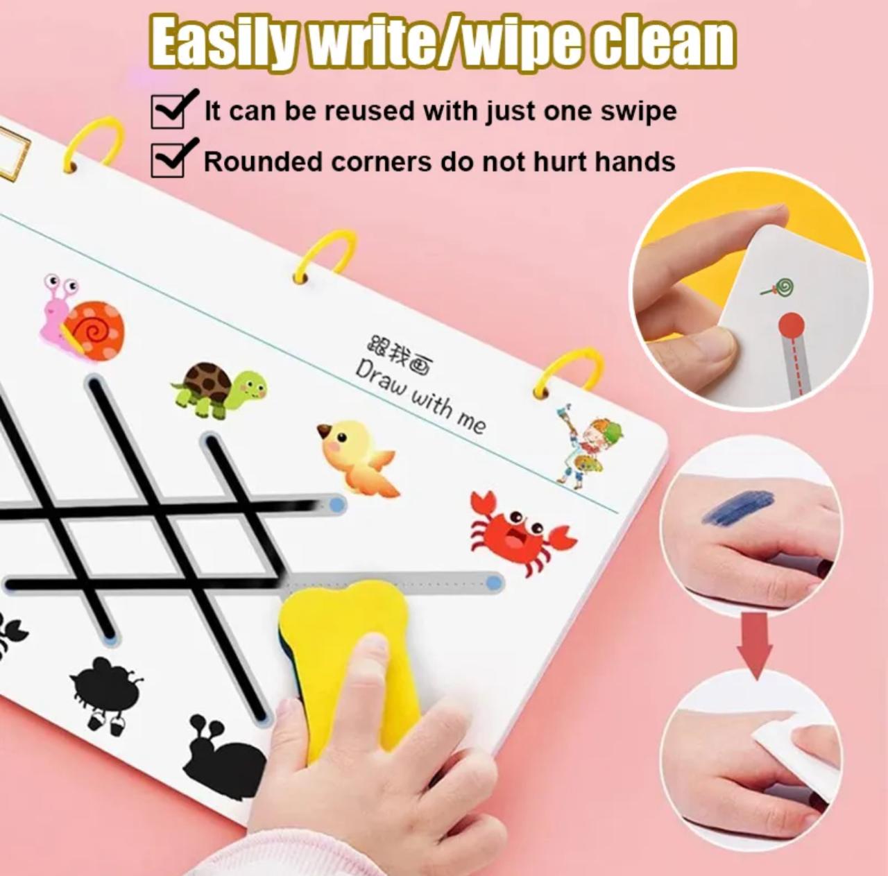 Reusable Magical Tracing Work Book