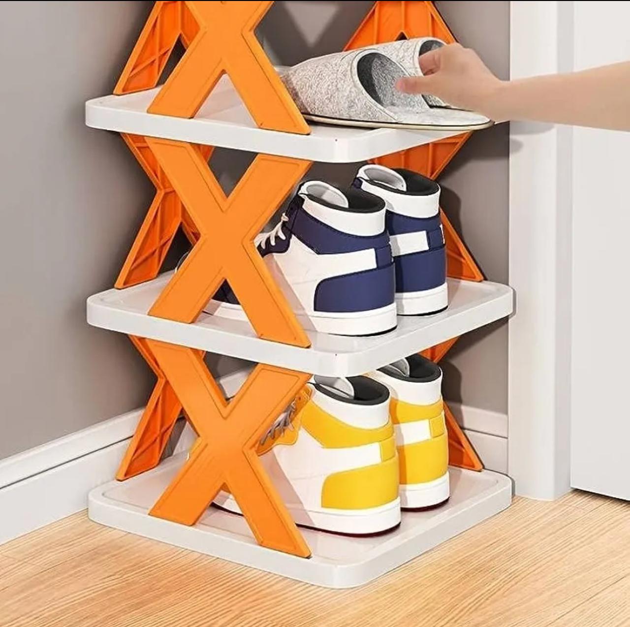 X Shoe Rack 5 Layers