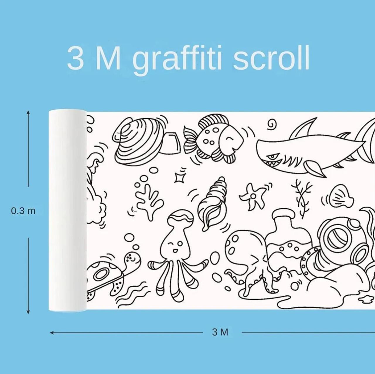 Kids Drawing Roll 3m