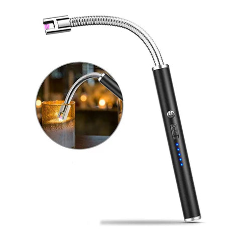 Arc Electric Lighrter Windproof USB Twist Neck