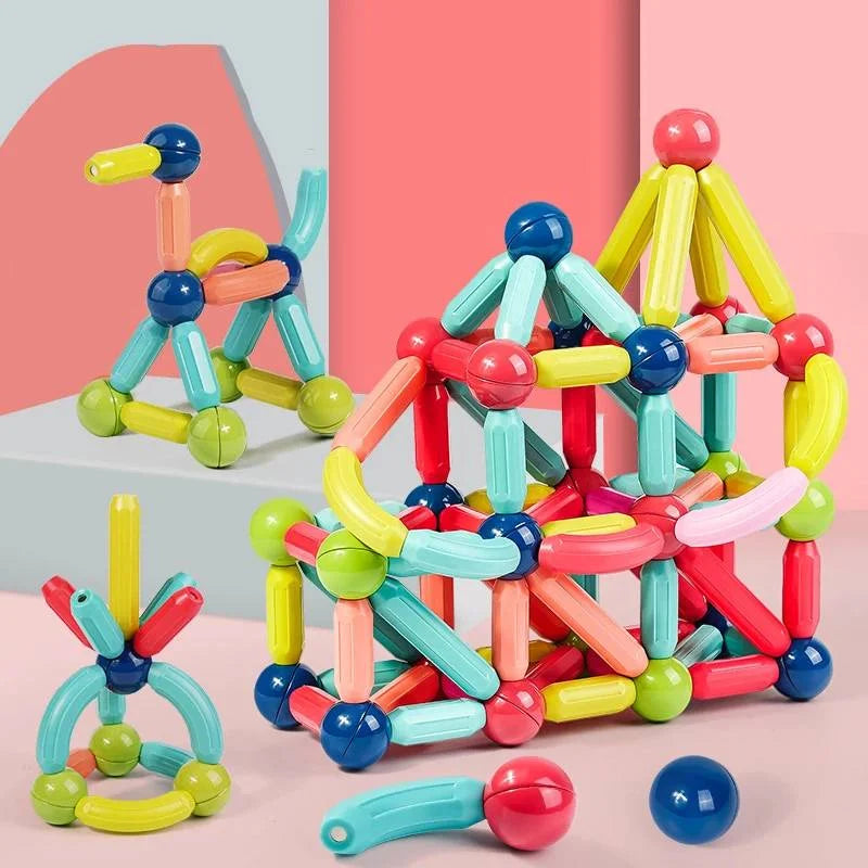 Magnetic Building Blocks Educational Toy (42 Pieces)