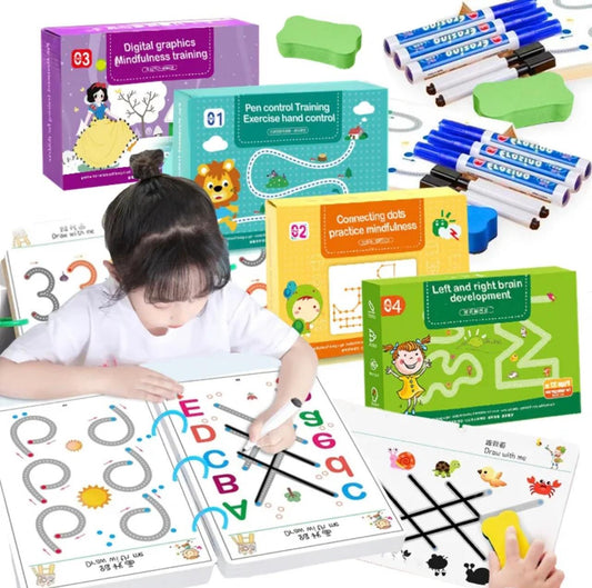 Reusable Magical Tracing Work Book