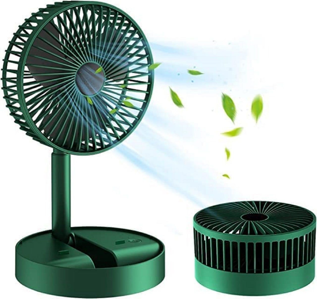 Folding Storage Red Net Fan